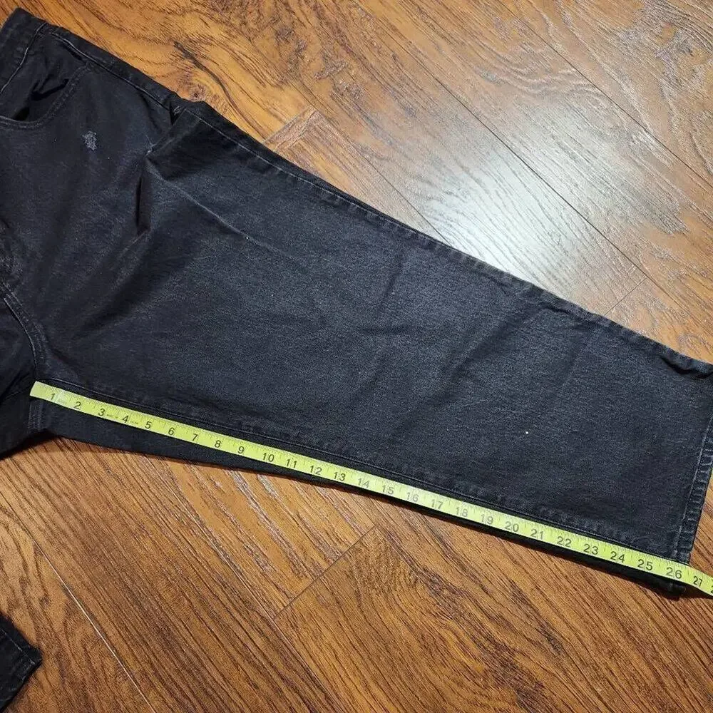 Universal Thread Vintage Straight Leg Black Jeans Size 18